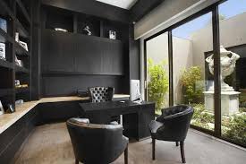 24 Luxury And Modern Home Office Designs Home Epiphany Although Some People Prefer Dark Home Offi Modern Home Offices Modern Home Office Home Office Design