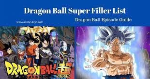 After the end of the tournament, the group of friends splits up. Dragon Ball Super Filler List Enjoy Your Filler Free Watch August 2021 29 Anime Ukiyo