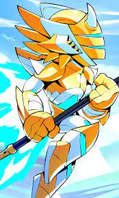 Sir roland swears orion is the gold knight he never slew. Brawlhalla Orion Brawlhalla Orion Brawlhalla Wallpaper Brawlhalla Characters