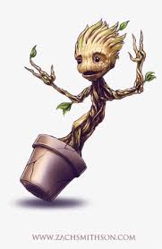 Simple guardians of galaxy coloring page for children : Baby Groot Png Free Download Am Groot Png Image Transparent Png Free Download On Seekpng