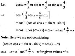 The mixed number 4 1/2. Find The Simplified Form Of Cos 1 3 5 Cos X 4 5 Sin X X 3p 4 P 4 Sarthaks Econnect Largest Online Education Community