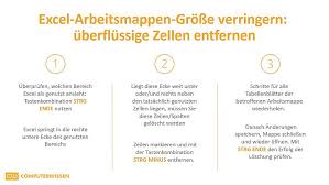 Dateiendungen geben einen hinweis darauf, um was für ein format es sich handelt und mit welchen die einfachste möglichkeit, eine datei mit der endung xlsx zu öffnen, ist die verwendung einer verhältnismäßig aktuellen version von microsoft excel. Grosse Von Excel Arbeitsmappen Verringern Computerwissen De
