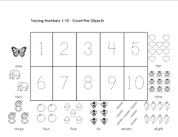 Tracing Numbers 1 10 Worksheets Preschool Math Worksheets Counting Worksheets For Kindergarten Number Worksheets Kindergarten