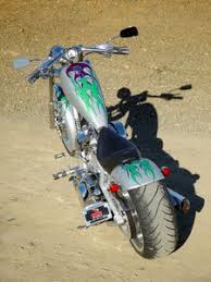 124 cubic inches (2,032 cubic centimeters) bore and stroke: Church Of Mo 2004 Big Dog Ridgeback