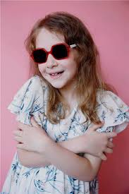 Hank Red Black Kız Çocuk Güneş Gözlüğü