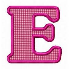 If you were to take each letter out separately to create an alphabet, . Pin On E Is For