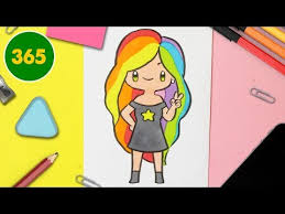 Dessin kawaii facile a faire coeur dessin de manga tout. Comment Dessiner Une Fille Kawaii Youtube