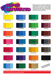 Rosco Paint Color Chart