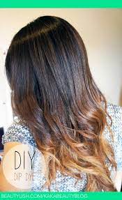Add ground coffee to hot water and allow to soak for 10 minutes or until the water cools. Ombre Dip Dye Hair Kamen H S Kakabeautyblog Photo Beautylish