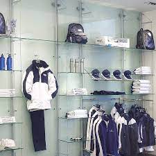 Etagère murale contemporaine laurine i. Etagere Murale Single Rig Mast Shopkit Contemporaine En Verre Pour Commerce