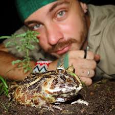 Esse cara não tá nem aí pra nada, só quer saber de ficar enterrado, saindo  às vezes pra comer. O bicho é rústico, aguenta ficar um tempão sem comer,  mas também quando