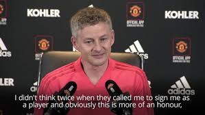 Ole gunnar solskjær was born on february 26, 1973 in kristiansund, norway. Ole Gunnar Solskjaer On Why Managing Man United In Front Of His Kids Will Be Surreal Mirror Online