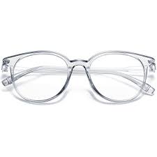 Vevesmundo Anti Blaulicht Computer Brille Ohne Sehstarke Hornbrille Nerdbrille Damen Herren Retro Vintage Vollrand Schmaler Klass Hornbrille Brille Brillenetui