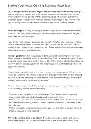 You should get your ideas out of your head and on paper. Starting Your House Cleaning Business Made Easy