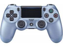 Comando Sem Fios Sony Dualshock 4 V2 Titanium Blue Ps4 Controle Para Ps4 Acessorios Ps4