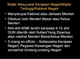 Undangan negeri dan bukan kepada raja/sultan/yang dipertua negeri. Kerajaan Negeri