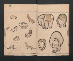 We're learning how to draw a bird using the same elements and style from their culture. Kuwagata Keisai Abbreviated Drawing Styles For Birds And Animals ChÅju Ryakuga Shiki Japan Edo Period 1615 1868 The Metropolitan Museum Of Art