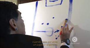 Víctor hugo, sobre el gol del siglo de maradona en méxico 1986. El Dia Que Maradona Dibujo Su Mejor Gol En Una Imperdible Pintura Marketing Registrado La Comunidad Del Marketing Deportivo