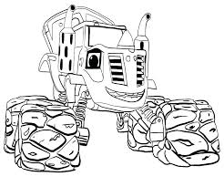 Download printable blaze and aj coloring page. Blaze And The Monster Machines Coloring Pages