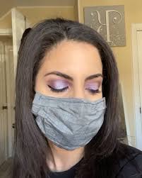 At least I can show off my eye makeup...