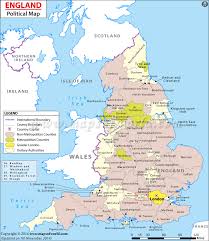 Other hilly areas in the north and midlands are the north. Political Map Of England
