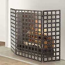 Fire screens for larger fireplaces or round shape fireplace may have manifold panels on low legs. Fireplace Screen Lxla Extra Wide Fire Gate 3 Panel Heavy Duty Fire Screen Guard With Protection Mesh Baby Safe Spark Cover For Fireplaces Stove Grill Home Kitchen Amazon Com