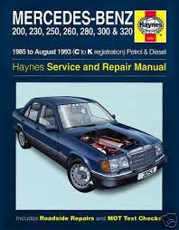 Advertisement Ebay Mercedes Classe E W124 200e 230e 250e 260e 1985 1993 Haynes Manuel 3253 Mercedes Benz Benz Mercedes
