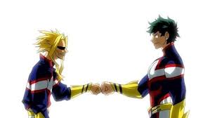 Deku And All Might My Hero Boku No Hero Academia Hero