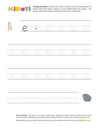 Grab a pencil and get ready for fun! Tracing Letters Kidoti
