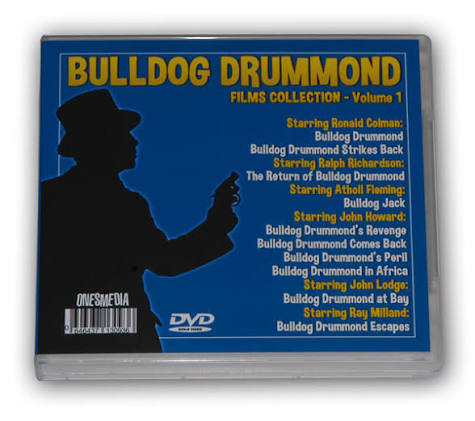 BULLDOG DRUMMOND Volume 1 [MOV-7DVD-BulldogDrummond1] - $35.00 : ONES  MEDIA, Old Time Radio and Digital Media Center