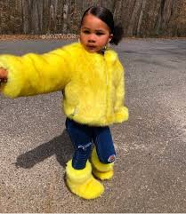 Black And Yellow Outfits For Boys Girls Fashion Black Baby Girls Kids Outfits Girls Baby Fashion