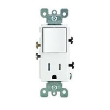 Check your wiring and the diagram that come with the switch. Leviton Decora 15 Amp Single Pole Dual Switch White R62 05634 0ws The Home Depot