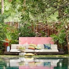 Low In Profile But High In Style Our Portside Low Sectional Sits Close To The Ground For An Ikea Garden Furniture Used Outdoor Furniture Ikea Patio Furniture