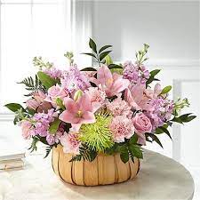 Beautiful Spirit Basket Fresh Flowers Arrangements Flowers Delivered Birthday Flower Delivery
