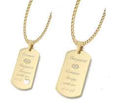 We did not find results for: Gold His Hers Couples Dog Tag Necklace Set Engraved Necklaces