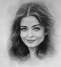 Aishwarya Rai Bachchan | Celebrity Portraits Drawing, Celebrity Drawings,  Pencil Sketch Portrait