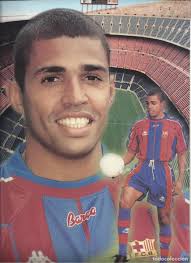 foto 34x24 de sonny anderson en el fc barcelona