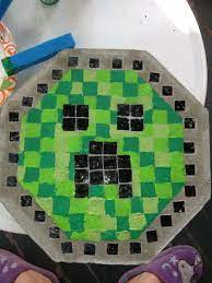 Block craft 3d ist ein kreatives von minecraft inspiriertes bauspiel, das du online und kostenlos auf silvergames.com spielen kannst. Minecraft Stepping Stone Minecraft Quilt Step Stones Garden Stepping Stones