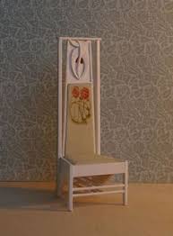 Charles Rennie Mackintosh High Backed Chair 1902 Rennie Mackintosh Mackintosh Furniture Charles Rennie Mackintosh Designs