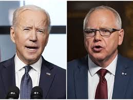 Poll: Biden, Walz below 50-percent approval mark