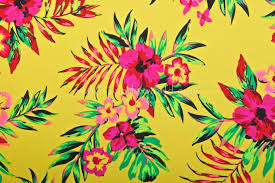 Find the perfect pink floral pattern stock photos and editorial news pictures from getty images. Floral Print Neon Yellow Fuchsia Multi Spandex World