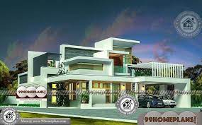 5 bedrooms (one of the upper rooms is smaller, can be transformed into a den / study / gym room) 3.5 bathrooms⁠⠀. Modern 5 Bedroom House Plans With Double Story Contemporary Homes