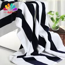 Pick your style or color (striped in this case) step 2: Large Size 70 140cm 100 Cotton Striped Bath Beach Towel Blue Red Home Bathroom Use Towels For Adult Bath Towel Cheap Bluk B0038 Towel Mop Towel Bars And Toilet Paper Holderstowel Slipper Aliexpress