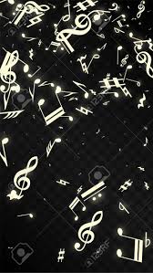 5184 x 3888 jpeg 2070 кб. Golden Musical Notes On Black Background Vector Luminous Musical Royalty Free Cliparts Vectors And Stock Illustration Image 107374078