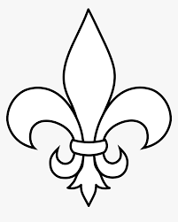 Clip Art Fleur De Lys Outline Fleur De Lis White Hd Png Download Art Mehndi Designs Clip Art