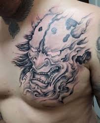Samurai tattoo design oni mask drawing. 30 Best Oni Mask Tattoo Check These Stunning Design Ideas 2021 Updated Saved Tattoo