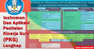 Aplikasi penilaian kinerja kepala sekolah sma (pkks 360 derajat) yang komponen penilaiannya terdiri dari penilaian dari atasan (pengawas binanya), penilaian dari guru. Instrumen Dan Aplikasi Penilaian Kinerja Guru Pkg Lengkap