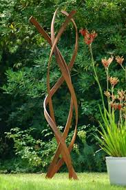Beautiful Modern Garden Sculpture 3 Outdoor Metal Garden Sculpture Metal Sculptures Garden Metal Garden Art Garden Art Sculptures