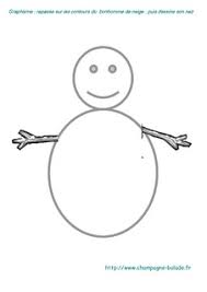 le coin des petits balade en champagne l hiver maternelle petite section bonhomme de neige graphisme 1 snowman contour symbols coloriage blason football gratuit