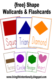 Free Shape Wallcards Flashcards Shapes Flashcards Learning Shapes Shapes Preschool